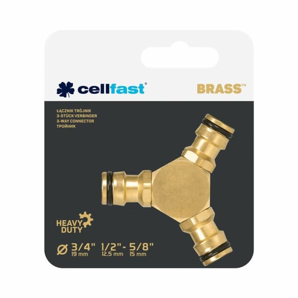 Slangeforbindelse Cellfast Kobber 3 udgange