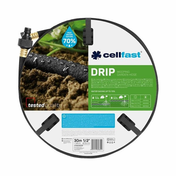 Slang Cellfast 30 m Ø 12,5 mm Droppbevattning