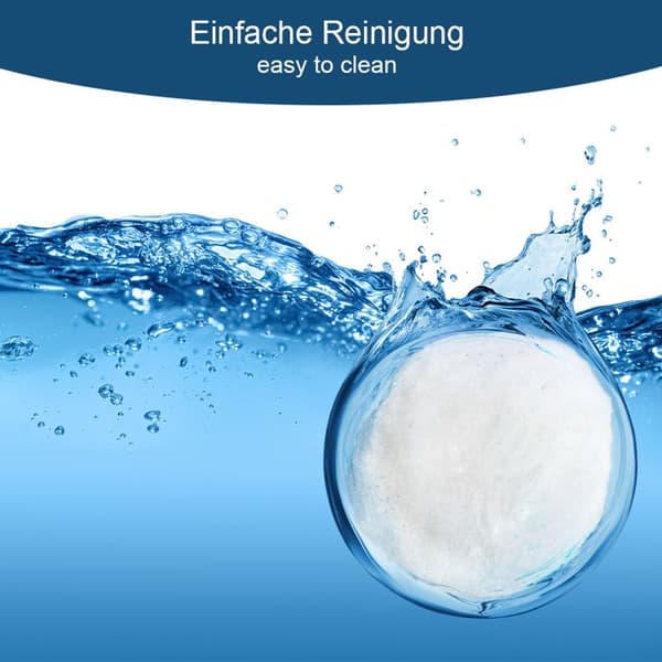 Poolfilterkulor, 1400g, Vit, Oskar Store