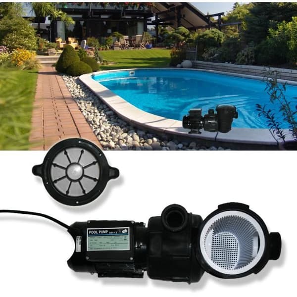 Poolpump med förfilter 16 m³