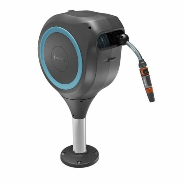 Slangvinda Gardena RollUp Ø 13 mm Trä Plast Automatisk Golv 15 m