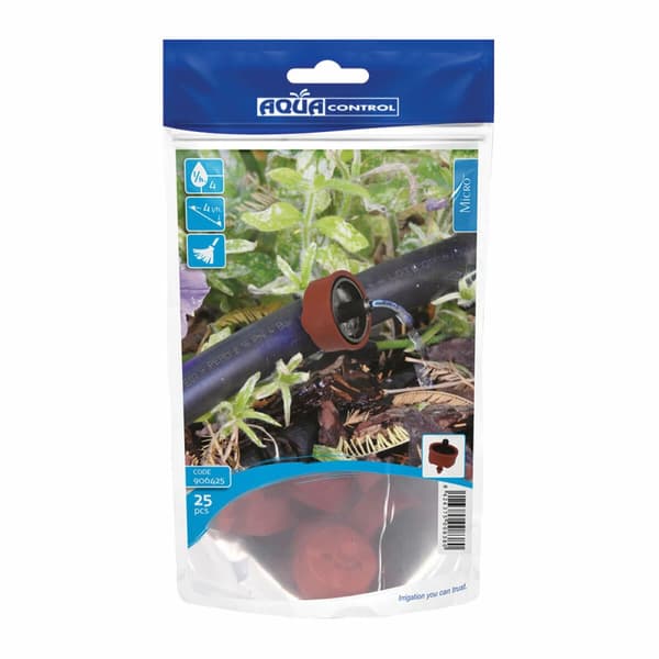 Selvkompenserende drypper Aqua Control 906425 4 l/h Automatisk rengøring