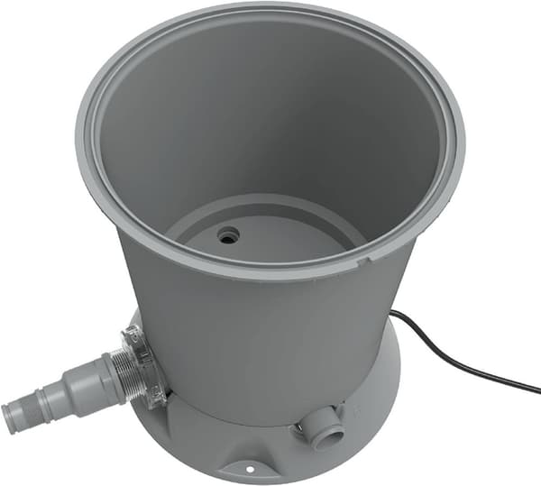 Jilong Hiekanerotinpumppu uima-altaisiin - 3028 l/h kapasiteetti, 1,5 m nostokorkeus, 32-38 mm liitännät, korroosionkestävä säiliö