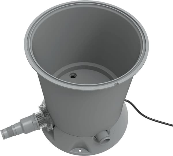 Jilong Højkapacitets sandfilterpumpe til pool op til 550cm, 3028 L/t, 1,5m løftehøjde, 230V
