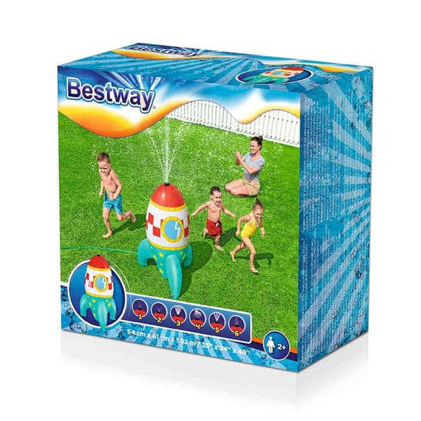 Sadetin -ja suihkutuslelu Bestway Muovinen 64 x 61 x 102 cm 61 x 64 x 102 cm Avaruusalus