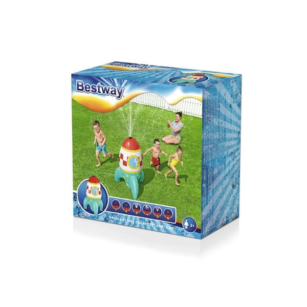 Legetøjs vandsprinkler Bestway Plastik 64 x 61 x 102 cm 61 x 64 x 102 cm Rumskib