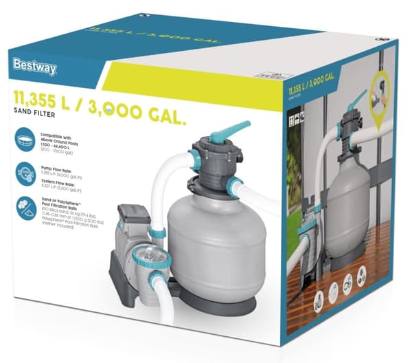 Bestway Flowclear Sandfilter Pump 11355L (2025 model)