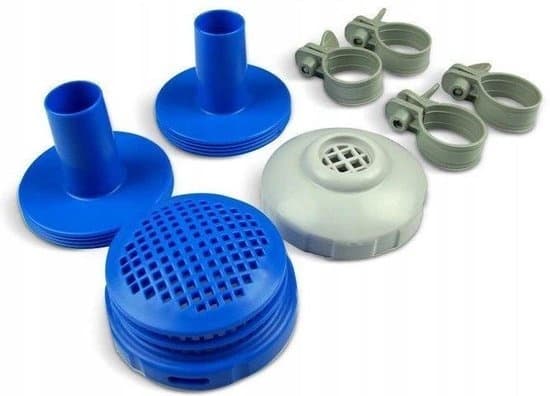 Intex 3785 L/H Poolpumpe Kit med Filter, Slanger & Klemmer til 244-366cm Pooler
