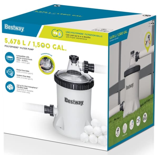 Bestway 5678 L Polysphere Filterpump