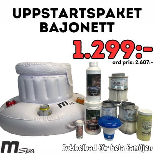 M-Spa Uppstartspaket Bajonett