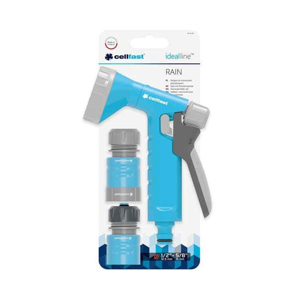 Suihkevesipistooli Cellfast Rain ideal 1/2" 5/8"