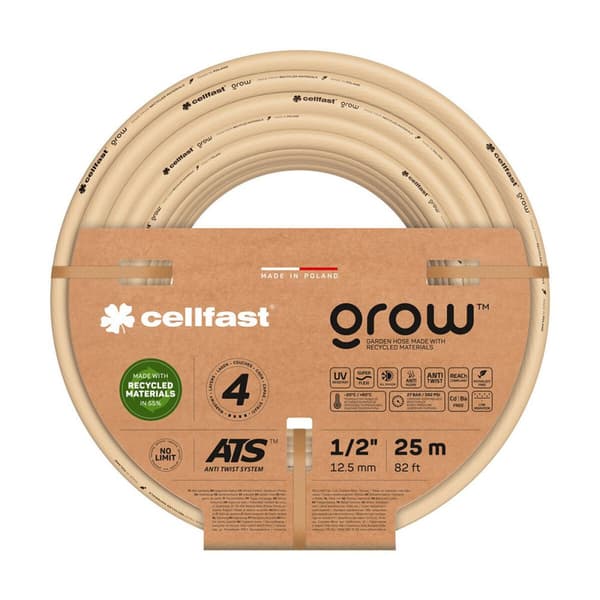 Slang Cellfast Grow 15 m Plast Beige 1/2"