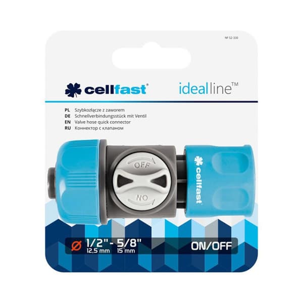 Slanganslutning Cellfast 1/2" 5/8"