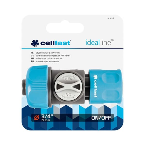 Letkuliitin Cellfast 3/4"