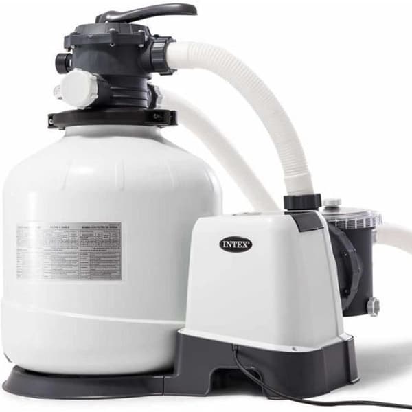 Sandfilter reningsapparat pool ovan mark INTEX 26648 ex 28648 - 10500 lt/hr