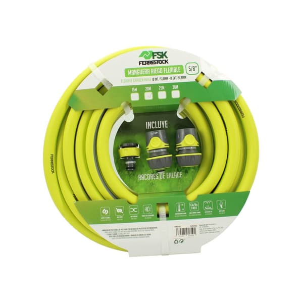 Letku Ferrestock 5/8" Polyesteri 20 bar 20 m Joustava
