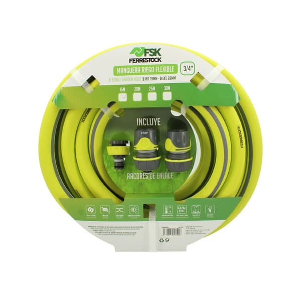 Haveslange Ferrestock 3/4" Polyester 15 m Ø 19 mm Fleksibel