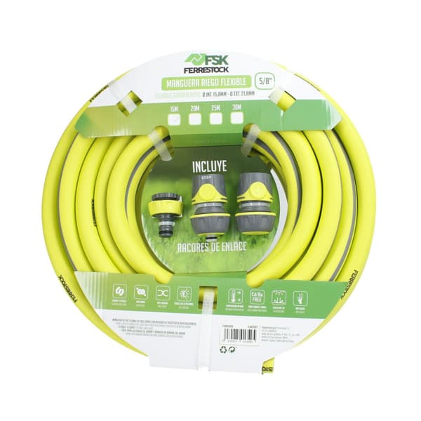 Haveslange Ferrestock 5/8" Polyester 15 m Ø 15 mm Fleksibel