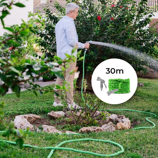 Utdragbar trädgårdsslang Hoxtend InnovaGoods 30 m
