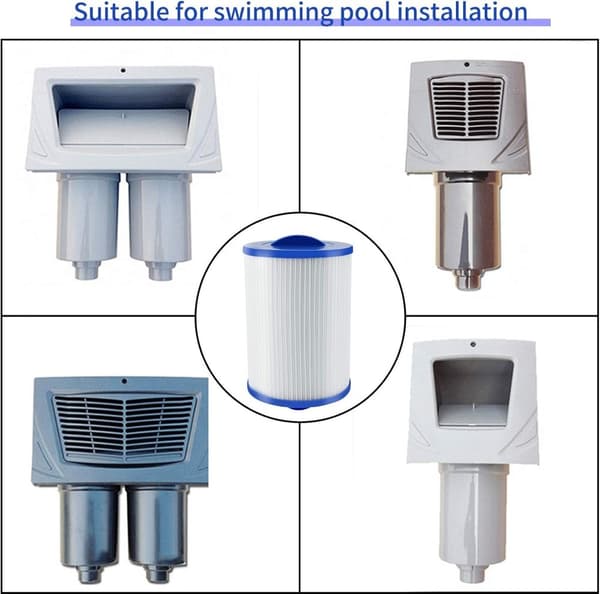 CH-940 Spa Filter Udskiftning, Multi-Model Kompatibel, til boblebad/spa, 1 1/2-tommer SAE gevind, 2-pak