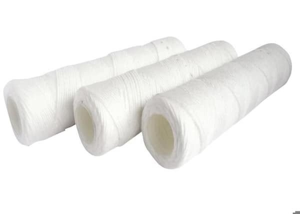 Paket med 3 spinnfiltreringspatroner 20µ - Standardstorlek 10" - Varaktighet 6 månader