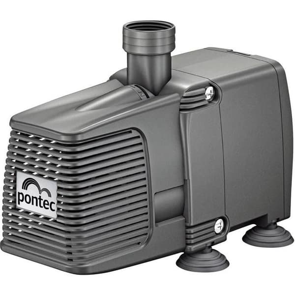 Filterpump - PONTEC - pondoCompact 2000 - Justerbart flöde - Användning inomhus och utomhus