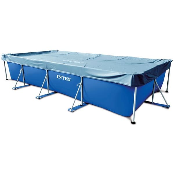 Intex - 28039 - Beskyttelsesovertræk til rektangulær rørformet swimmingpool 4,50m x 2,20m