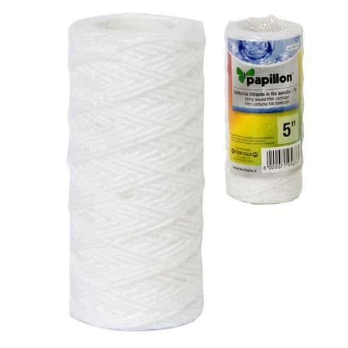 Filter - Ej specificerad - 5' - Eliminerar föroreningar - Cylindrisk - 12,5 cm