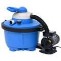 Miniatyrbild 1 av 2: Sandfilterpump blå och svart 385x620x432 mm 200 W 25 L