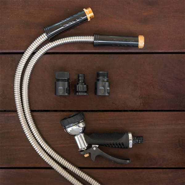 Okrossbar vattenslang i metall InnovaGoods (30 m)
