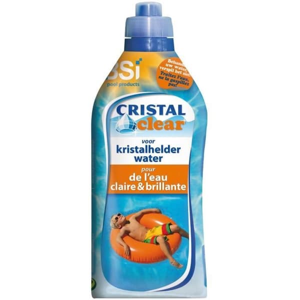 BSi Cristal Clear -allaspuhdistusaine 1 litra, sininen
