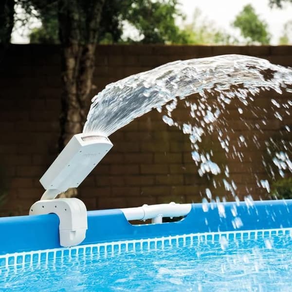 LED Poollys - Intex - PP 28089 - Flerfarvet - Grøn - Poolfontæne