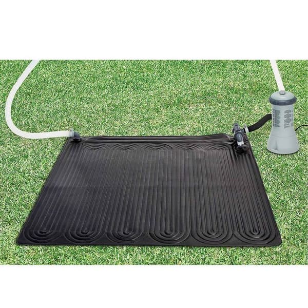 Intex aurinkolämmitysmatto PVC 1,2 x 1,2 m musta 28685 91056