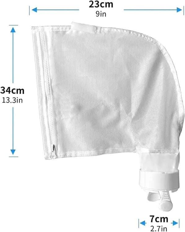 Lollanda Uima-altaan Puhdistuspussit - Uima-altaan puhdistuspakkaus sopii Polaris 280 & 480 -malleihin vetoketjulla-1/2 pakkauksella