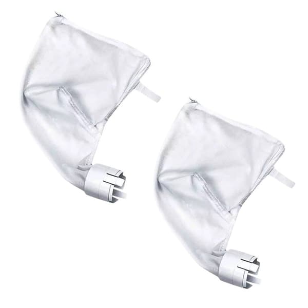 Moorle 1/2 Pakkaus Uima-altaan Suodatinpussi Polarikselle, Uima-altaan Puhdistuspussi Pakkaus / Uima-altaan Puhdistuspussit 360/380 - Nylon