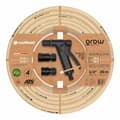 Miniatyrbild 1 av 7: Slang med tillbehörssats Cellfast Grow 20 m Polyester PVC Polyetylen polypropen Ø 12 mm Beige (20 m)