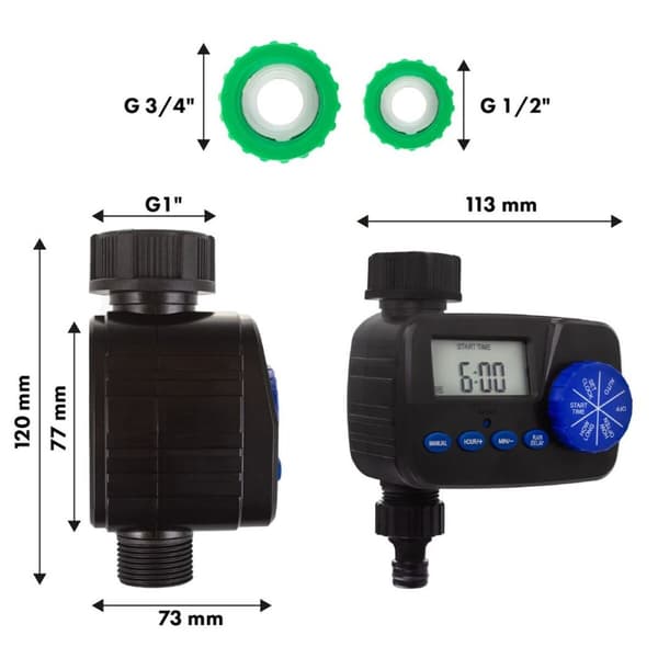 Timer til haveslange Greenblue GB390