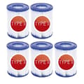 Pikkukuva 1 / 2: Vesisuodatin, Tyyppi II, Mitat 10,6 x 13,6 cm,5 kpl