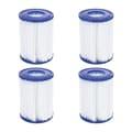 Pikkukuva 2 / 2: Uima-altaan suodatinosa, mitat 4,17 x 4,17 x 10,7 tuumaa,4kpl
