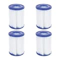 Pikkukuva 1 / 2: Uima-altaan suodatinosa, mitat 4,17 x 4,17 x 10,7 tuumaa,4kpl