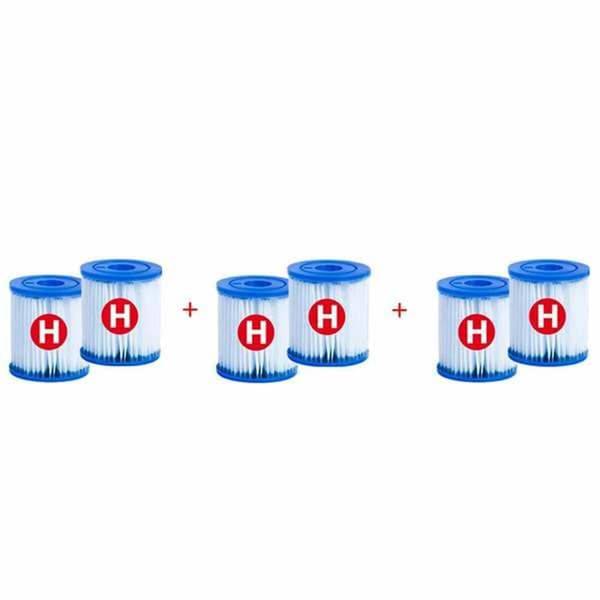 Behandlingsfilter Intex Typ H 6 antal