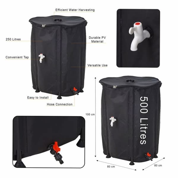 Sadetynnyrisetti Lifetime dw9200220 80 x 100 cm 500 L