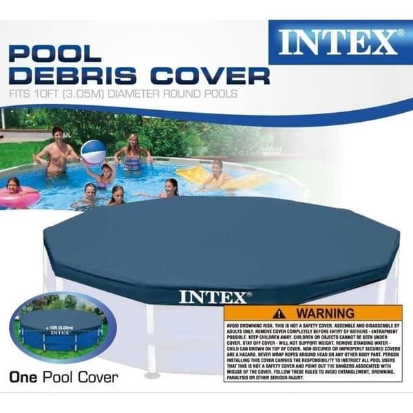 INTEX Skyddskåpa för runda poolen 3,05m