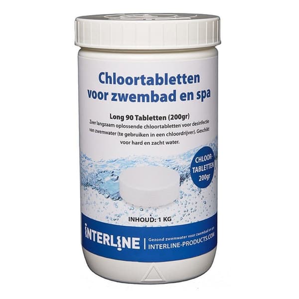 Interline Swimming Pool 200 Gram Klor Tabletter 1 kg