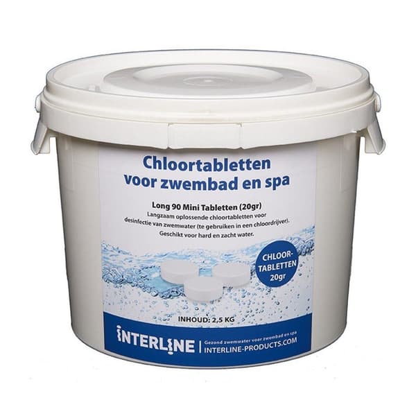 Interline klortabletter 2,5 kg
