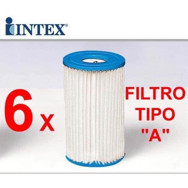 Intex patronfilter modell A 59900 för poolpump - INGEN NAMN - 6 stycken