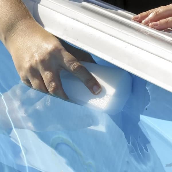 Pool Waterline Cleaning Erasers - GRE - Paket med 4 - Idealisk för att ta bort inbäddade fläckar
