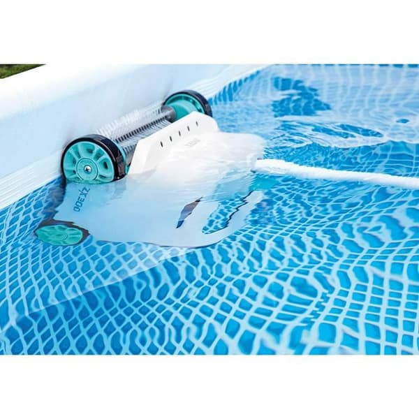 Robotdammsugare för pool - INTEX - ZX 300 - Hydraulisk - Automatisk - Vit
