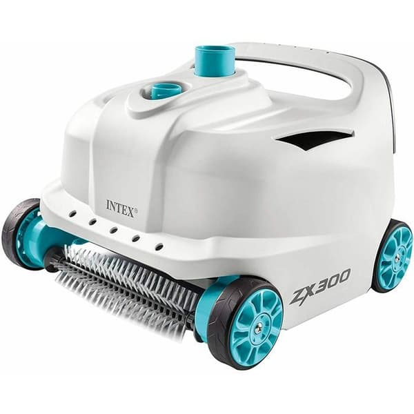 Robotdammsugare för pool - INTEX - ZX 300 - Hydraulisk - Automatisk - Vit