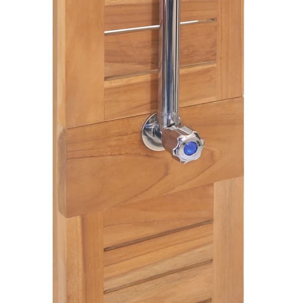 havebruser 70x75x204 cm massivt teak